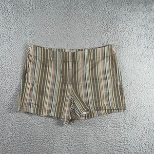 Ann Taylor Loft Shorts Women 10 Mid Rise Chino Boho